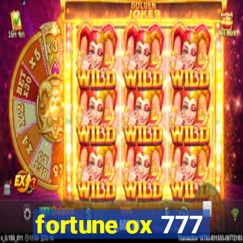 fortune ox 777